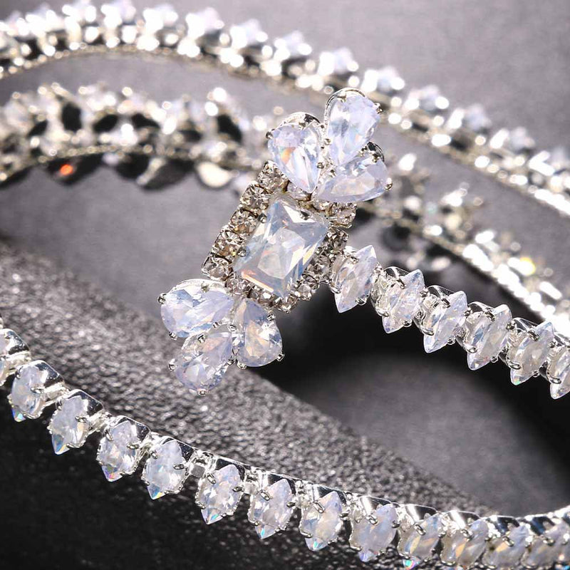 Full diamond open zircon bracelet, retro style multi-layered bracelet, women's fashionable and versatile bracelet - SHINNE